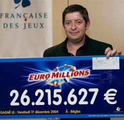 Euro Millions winning numbers