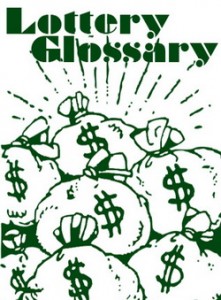 Lottery Glossary
