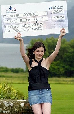 UK National Lottery winner