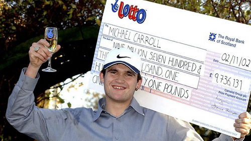 Lottery Winner Michael Carroll