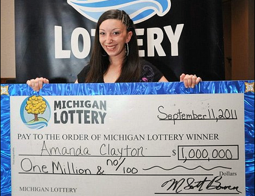 Lottery Winner Amanda Clayton