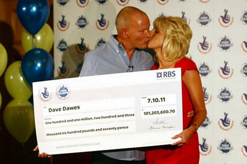 Lottery Winner Dave Dawes