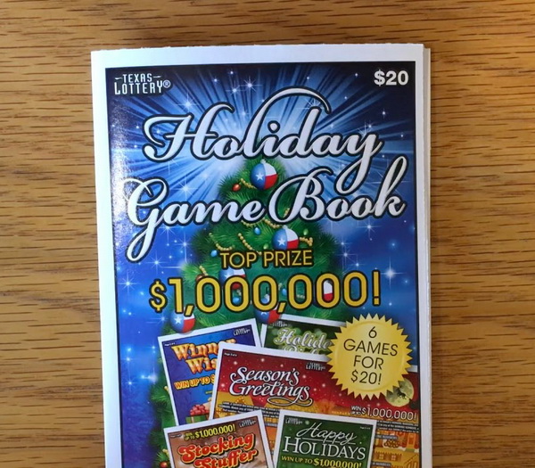 Christmas Lottery Book