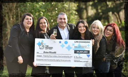 Lucky Cab Driver and Dad of Five Celebrates 24.5 Million Win on the National Lottery