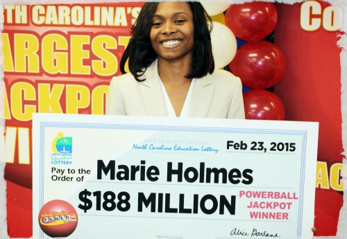 Marie Holmes - The Powerball Winner