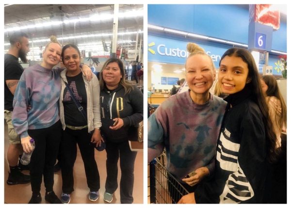 Sia in Walmart